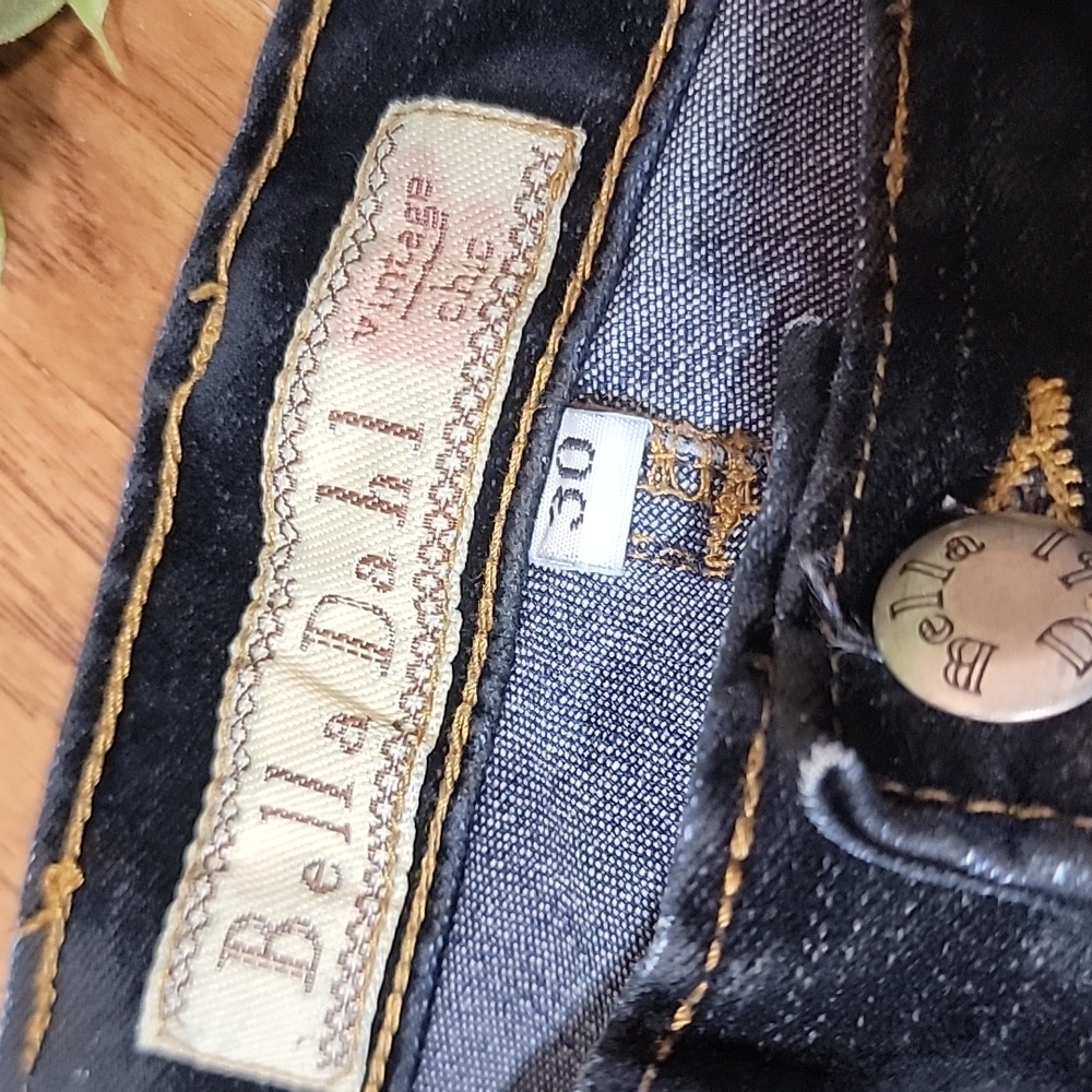 3/$10 *Bella Dahl Velvet & Denim Jeans 30